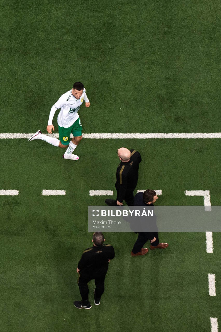 Hammarbys Mohanad Jeahze jublar
