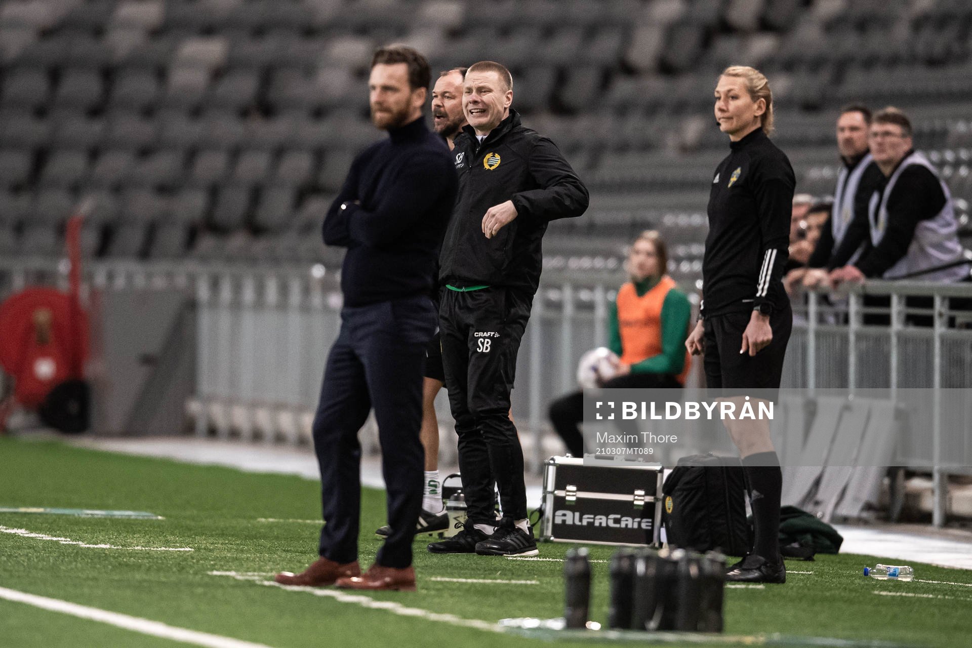 Hammarbys tränare Stefan Billborn