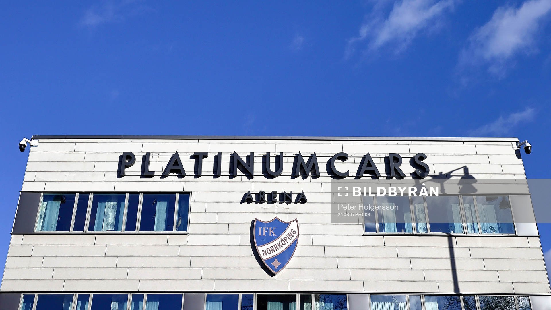 Platinumcars Arena före fotbollsmatchen i Svenska Cupen