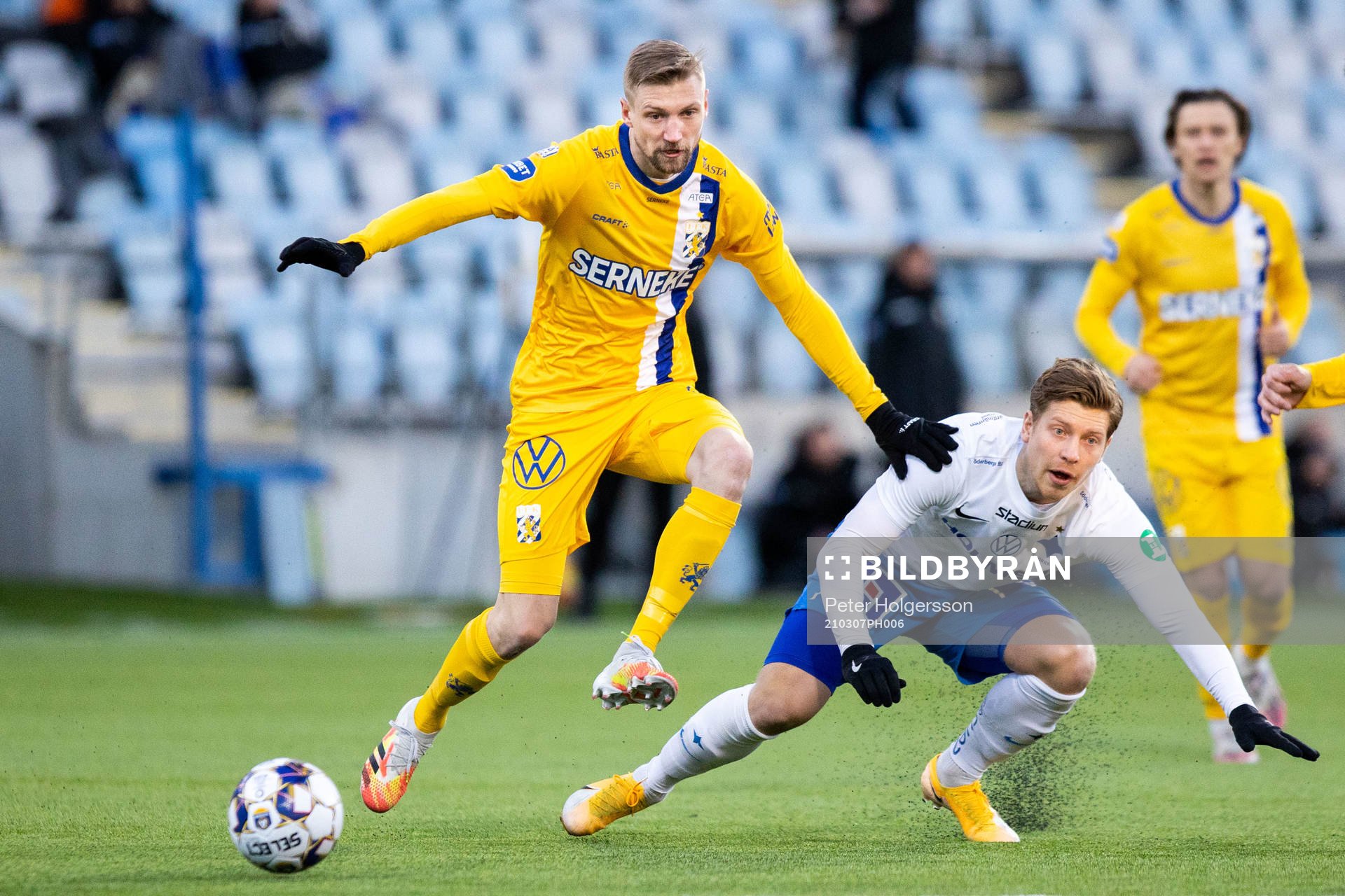 IFK Göteborgs Sebastian Eriksson och IFK Norrköpings
