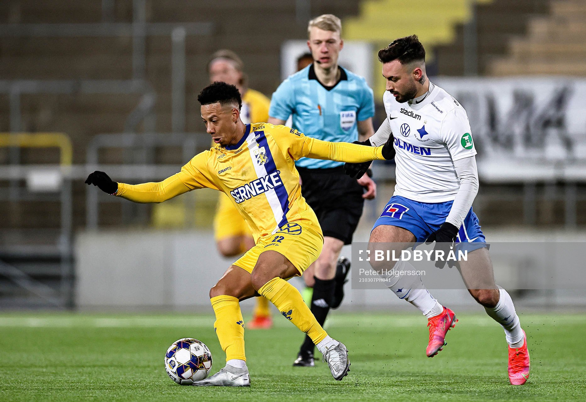 IFK Göteborgs Tobias Sana  och IFK Norrköpings Sead