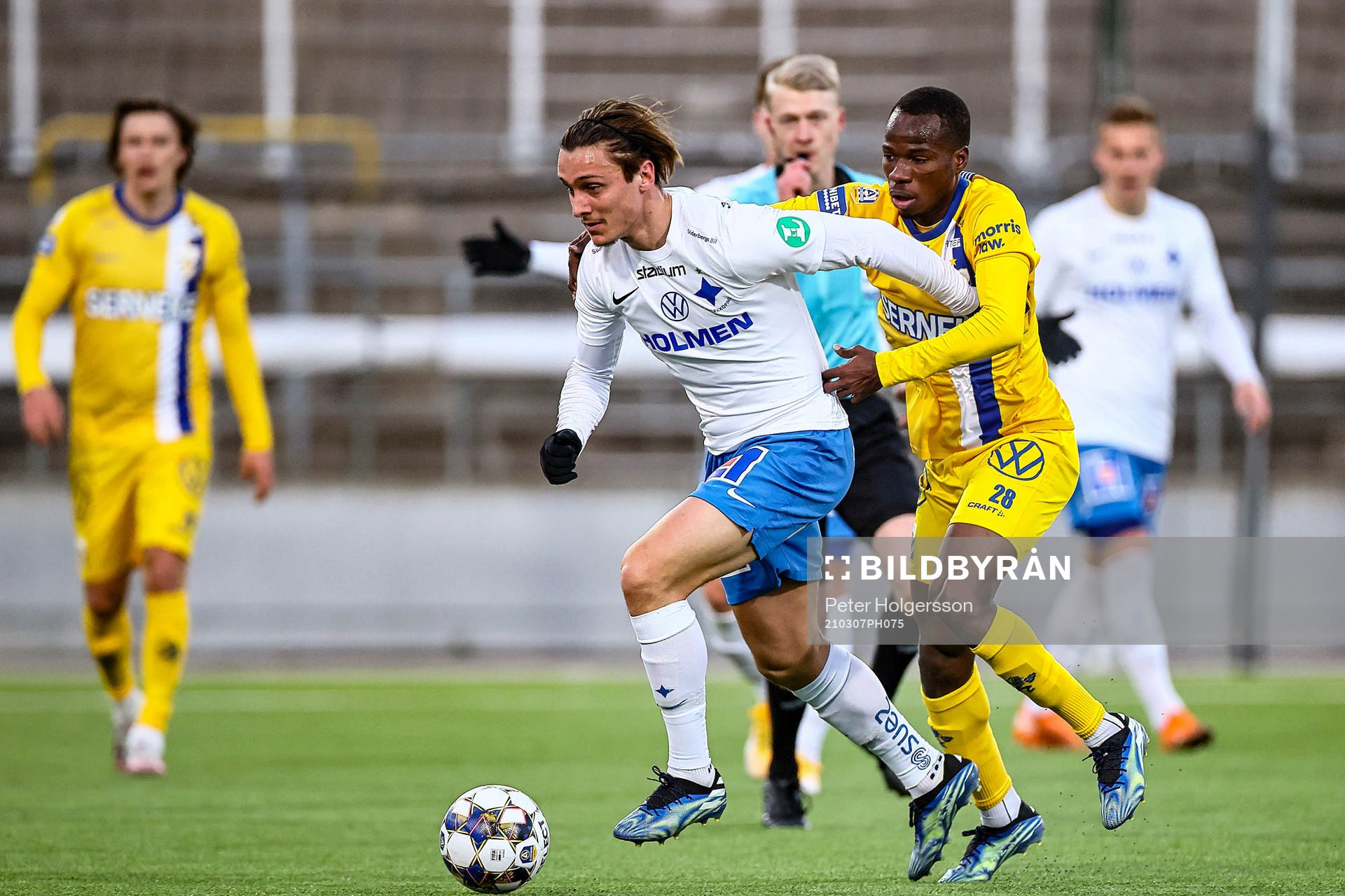 IFK Norrköpings Jonathan Levi och IFK Göteborgs Alhassan