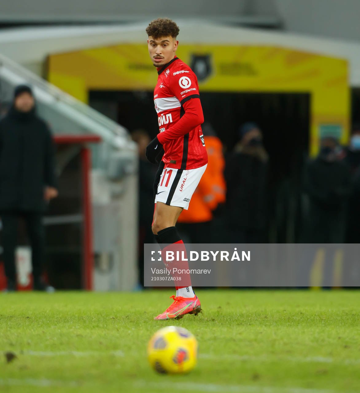 Jordan Larsson of Spartak Moscow