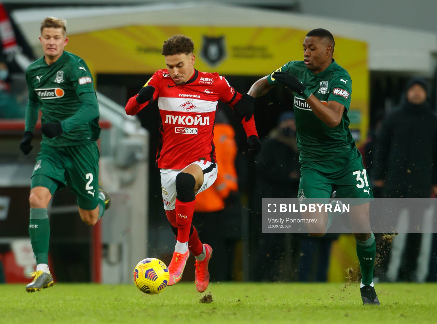 Jordan Larsson of Spartak Moscow