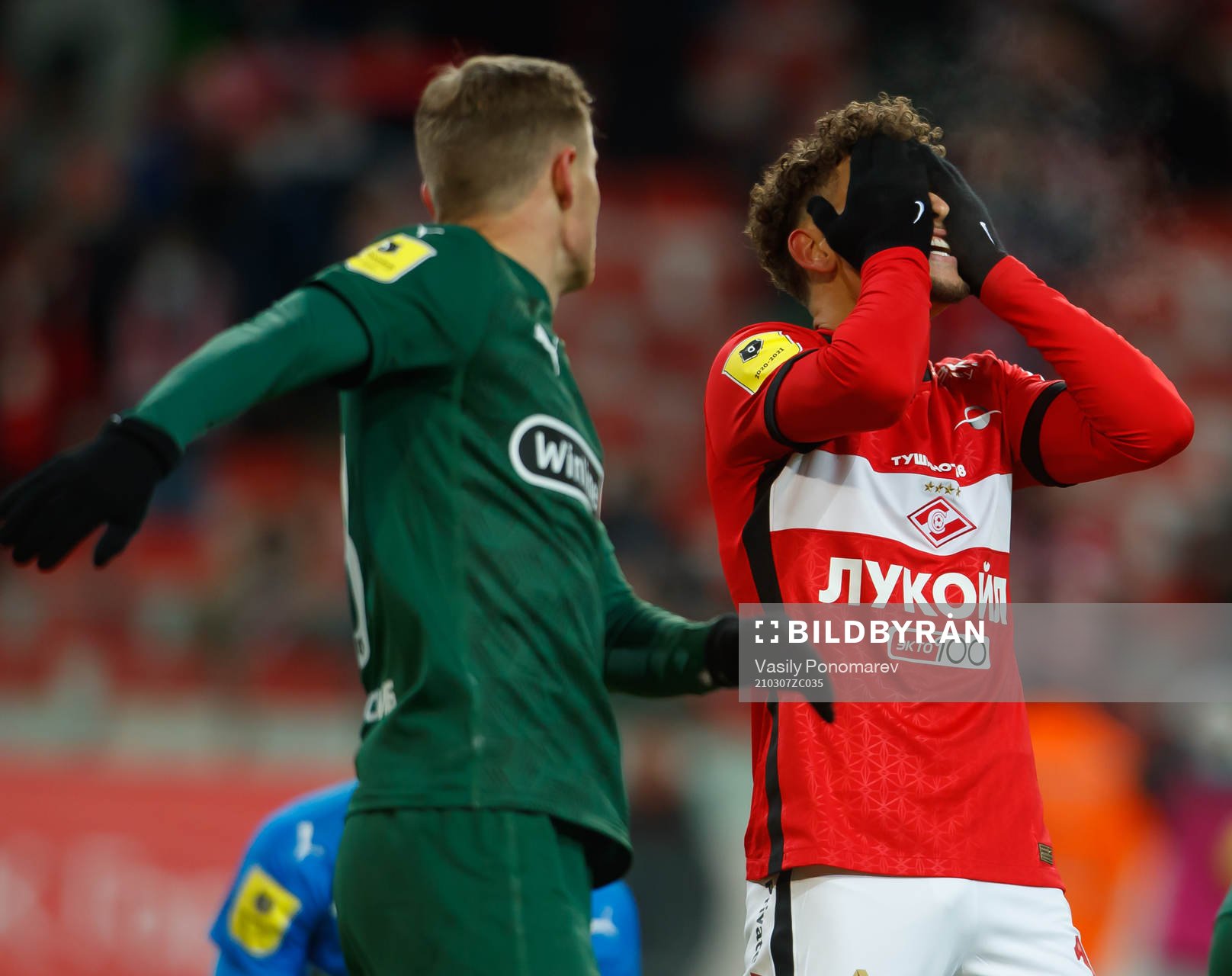 Jordan Larsson of Spartak Moscow