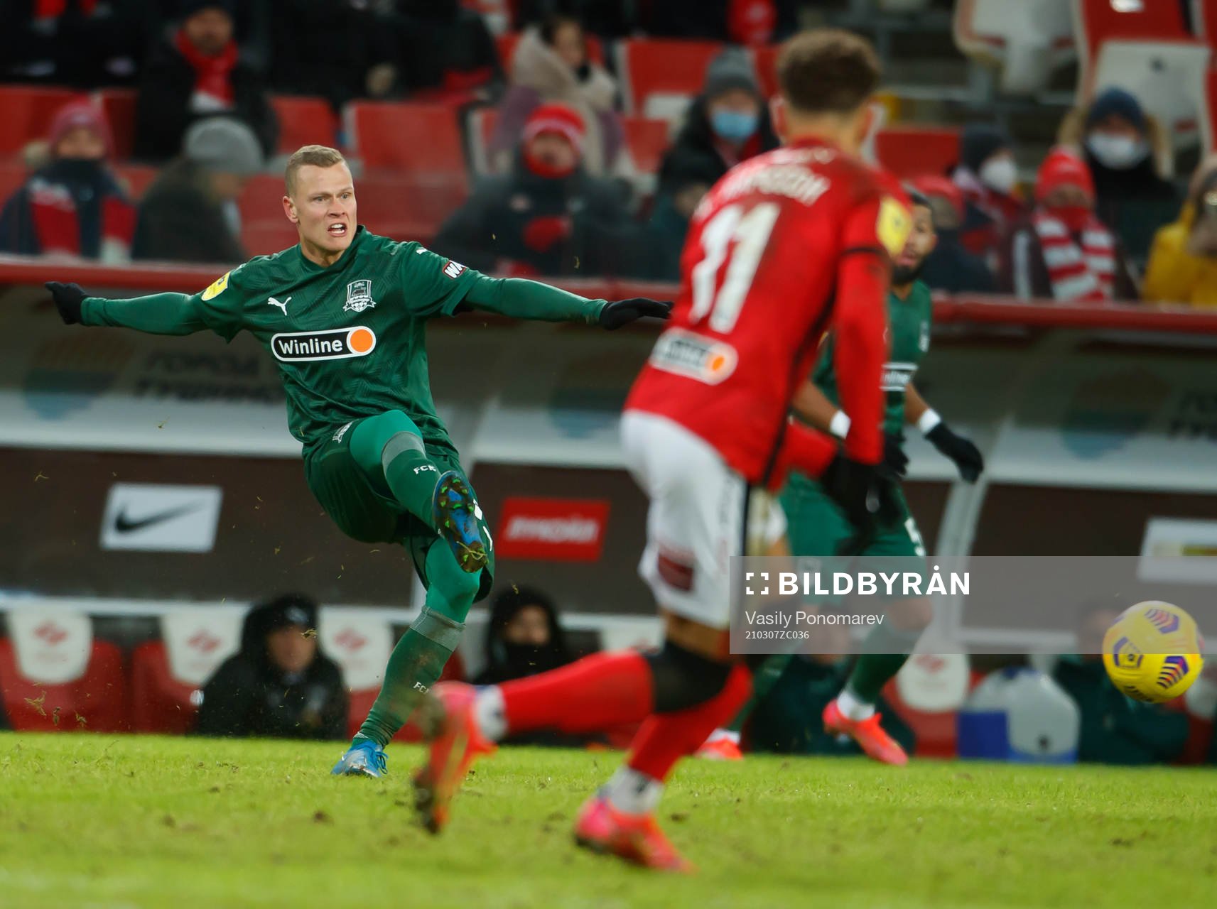 Viktor Claesson of Krasnodar