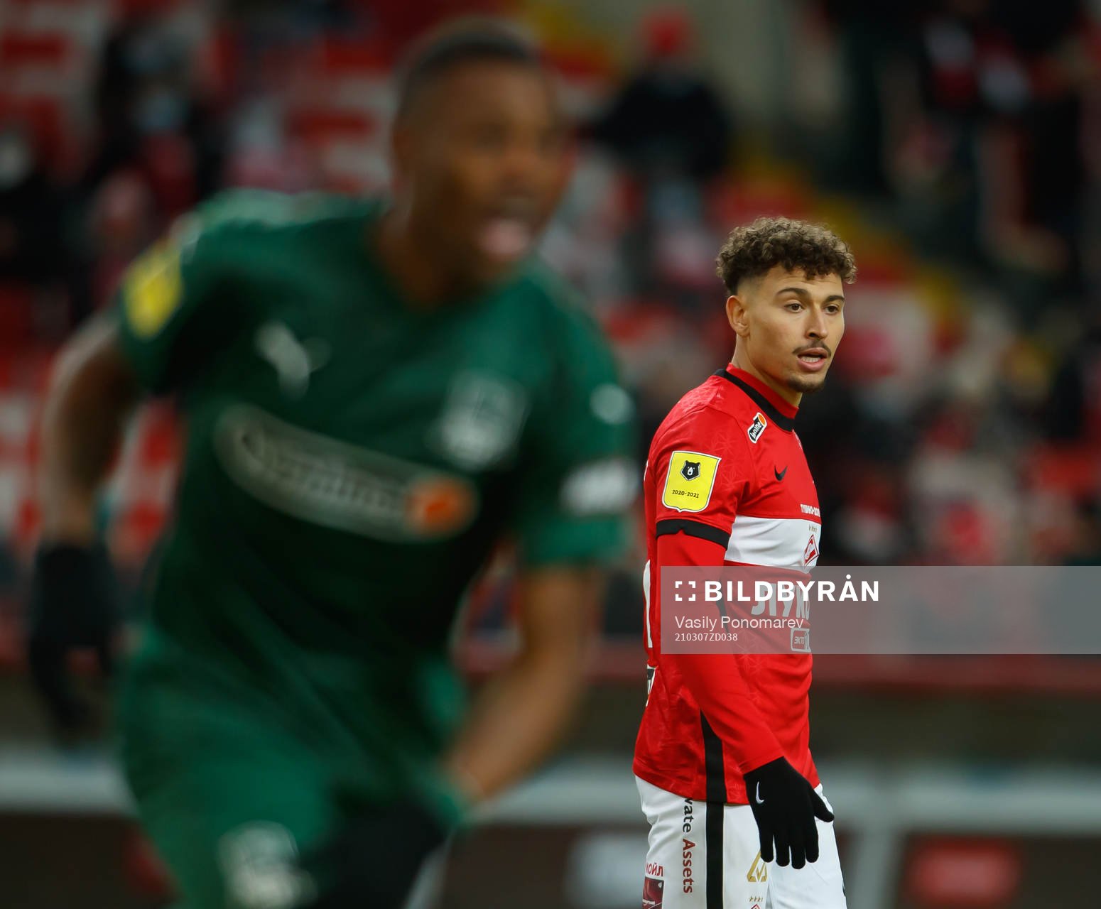 Jordan Larsson of Spartak Moscow