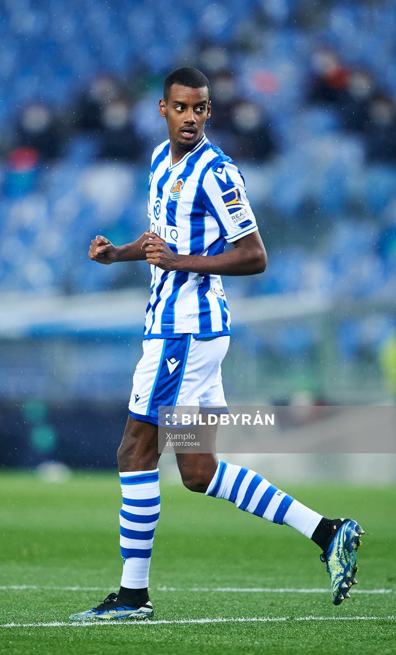 Alexander Isak of Real Sociedad