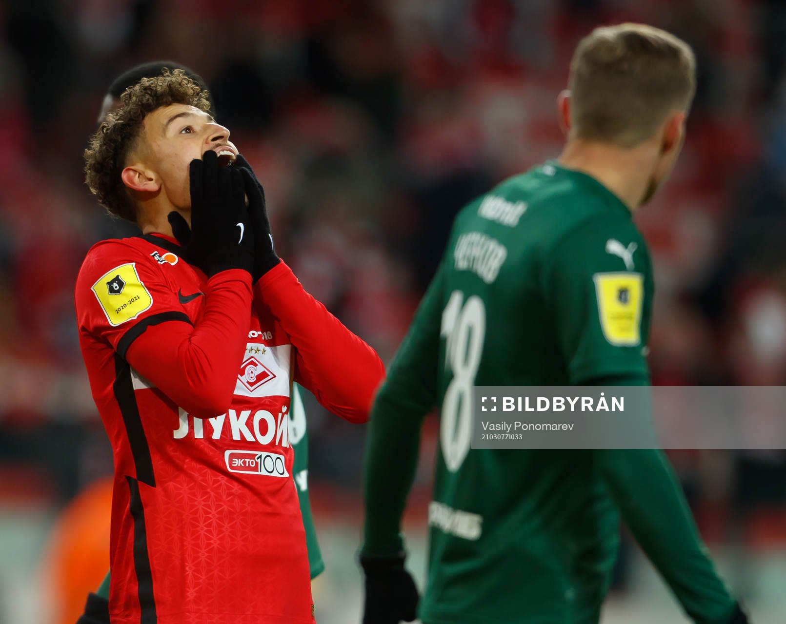 Jordan Larsson of Spartak Moscow