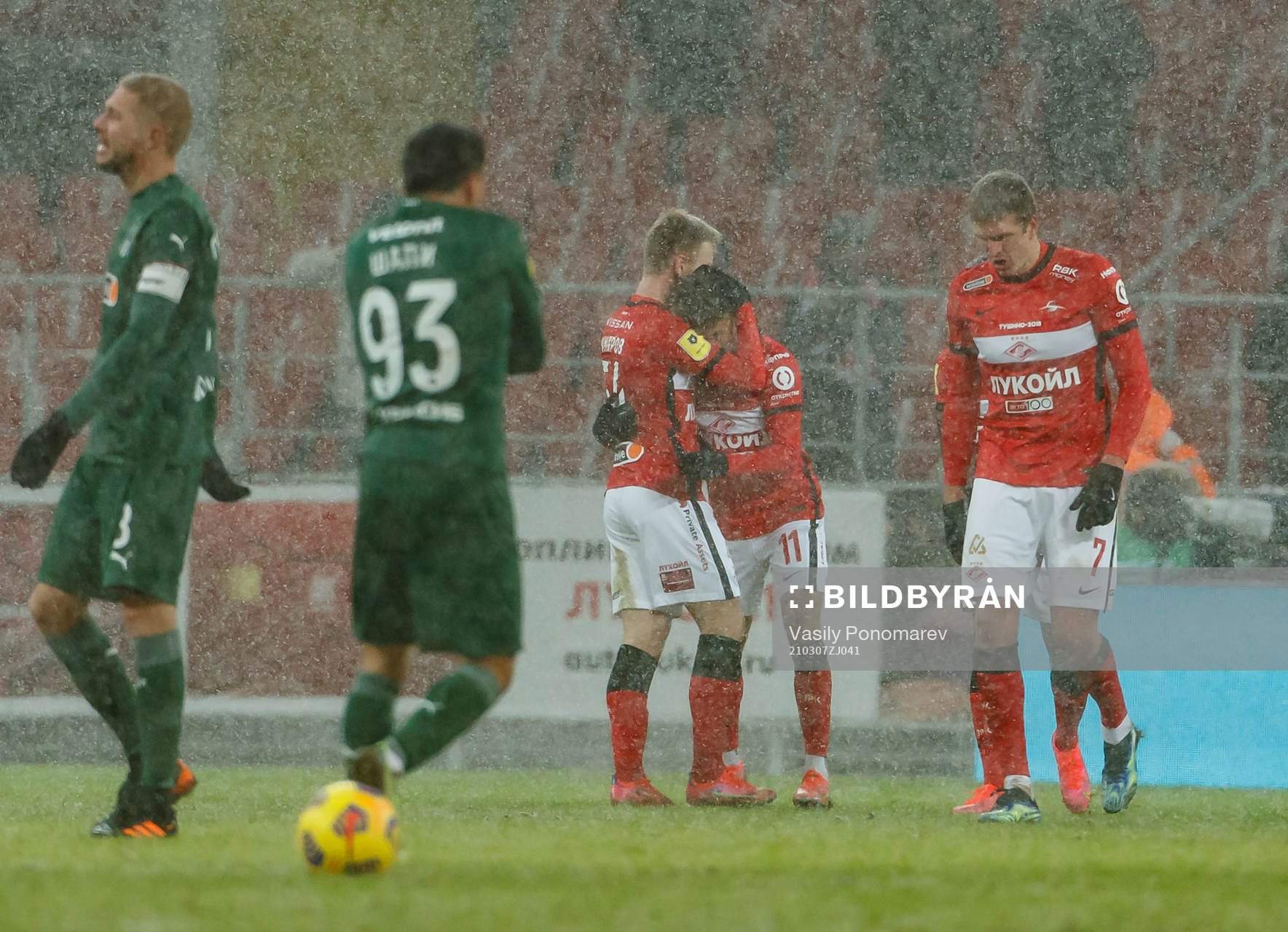 Jordan Larsson of Spartak Moscow