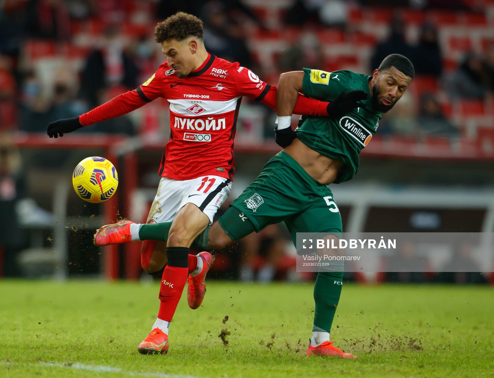 Jordan Larsson of Spartak Moscow