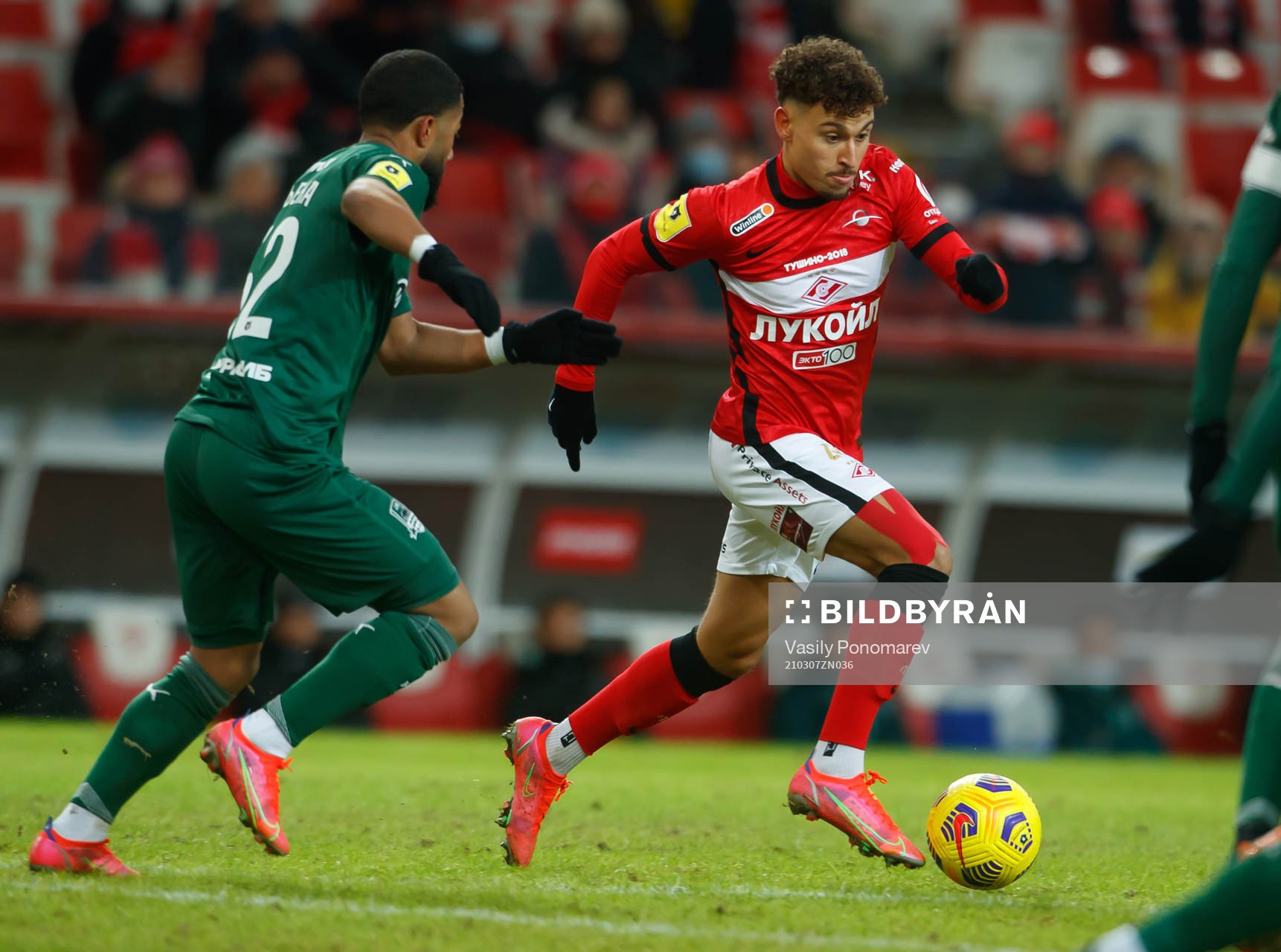 Jordan Larsson of Spartak Moscow