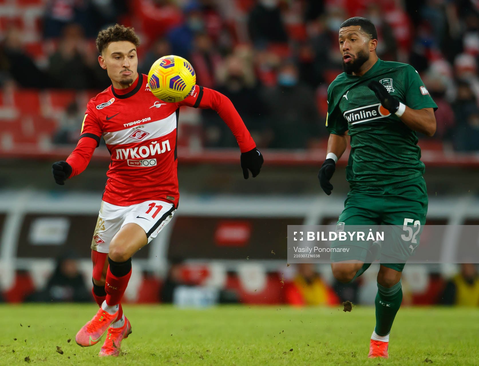 Jordan Larsson of Spartak Moscow