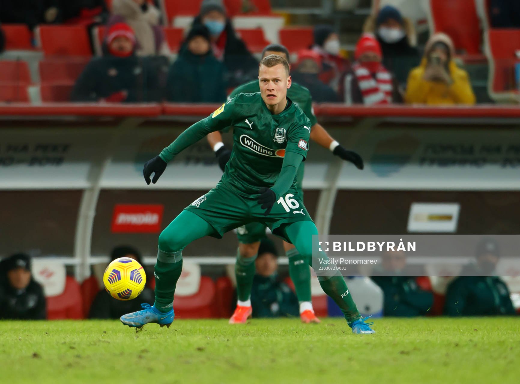 Viktor Claesson of Krasnodar