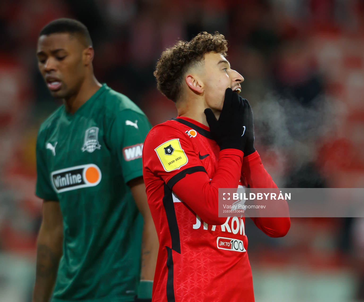 Jordan Larsson of Spartak Moscow