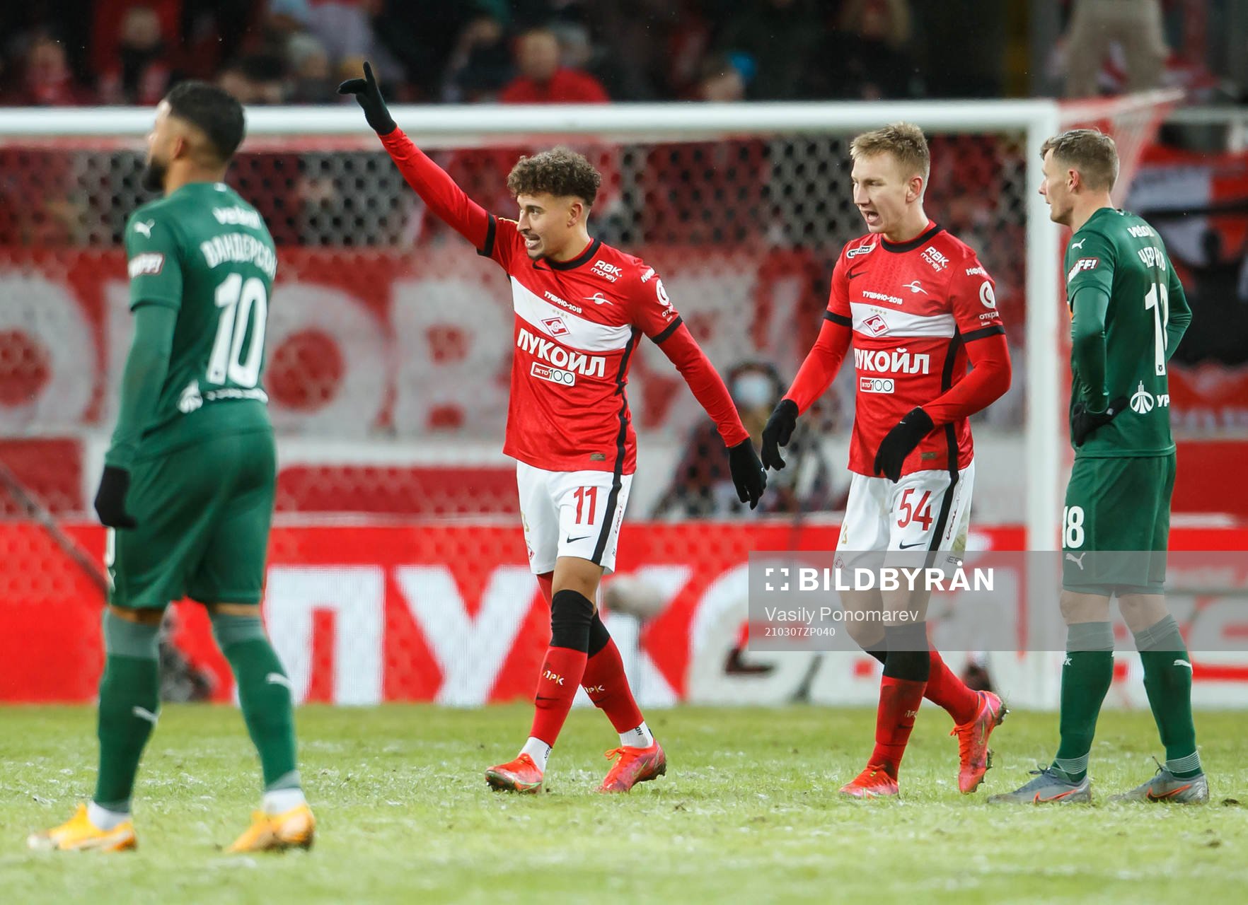 Jordan Larsson of Spartak Moscow