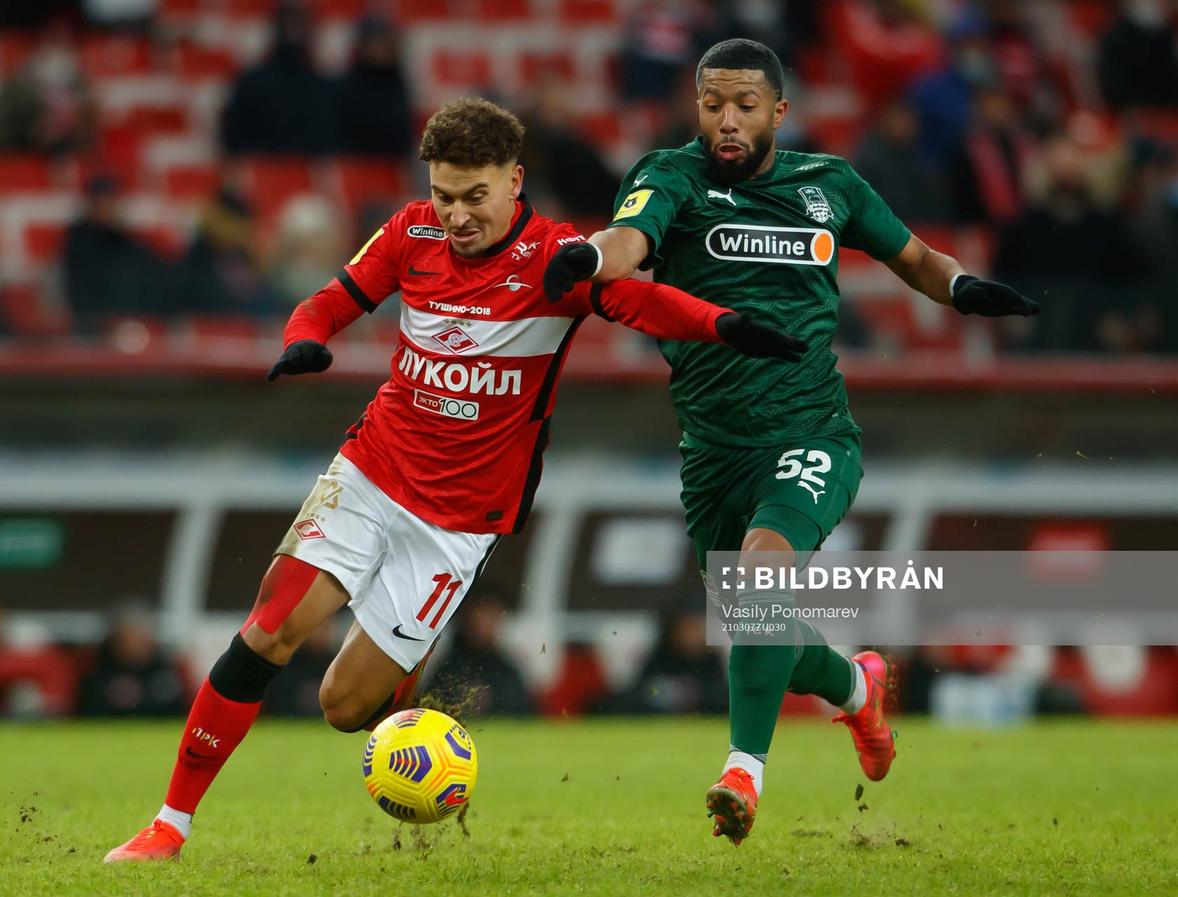 Jordan Larsson of Spartak Moscow