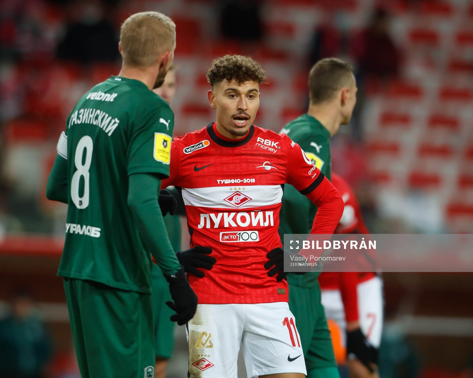 Jordan Larsson of Spartak Moscow