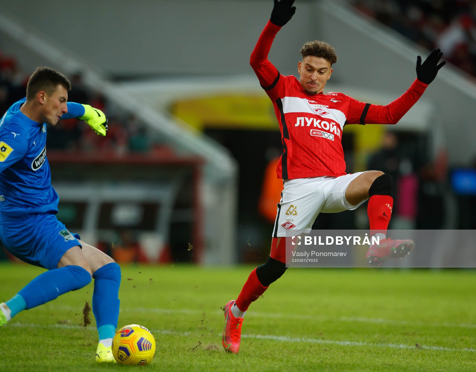 Jordan Larsson of Spartak Moscow
