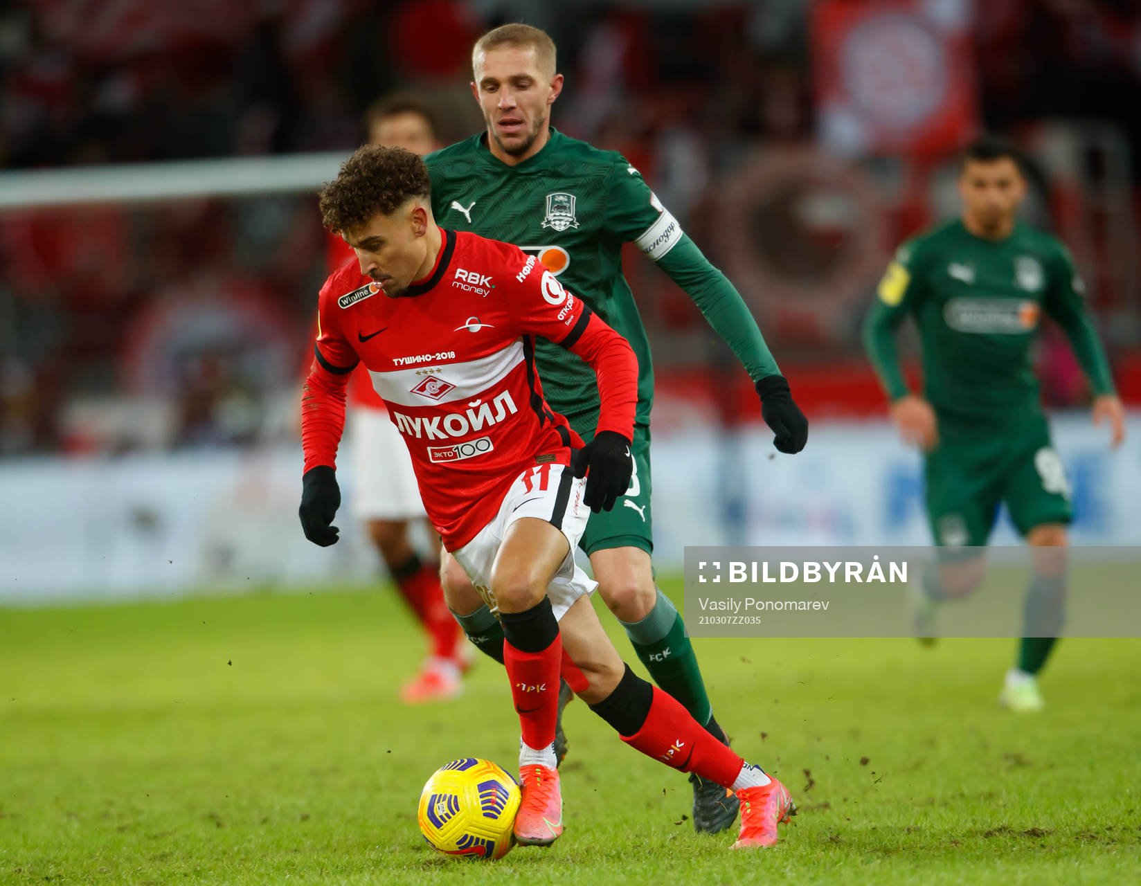 Jordan Larsson of Spartak Moscow