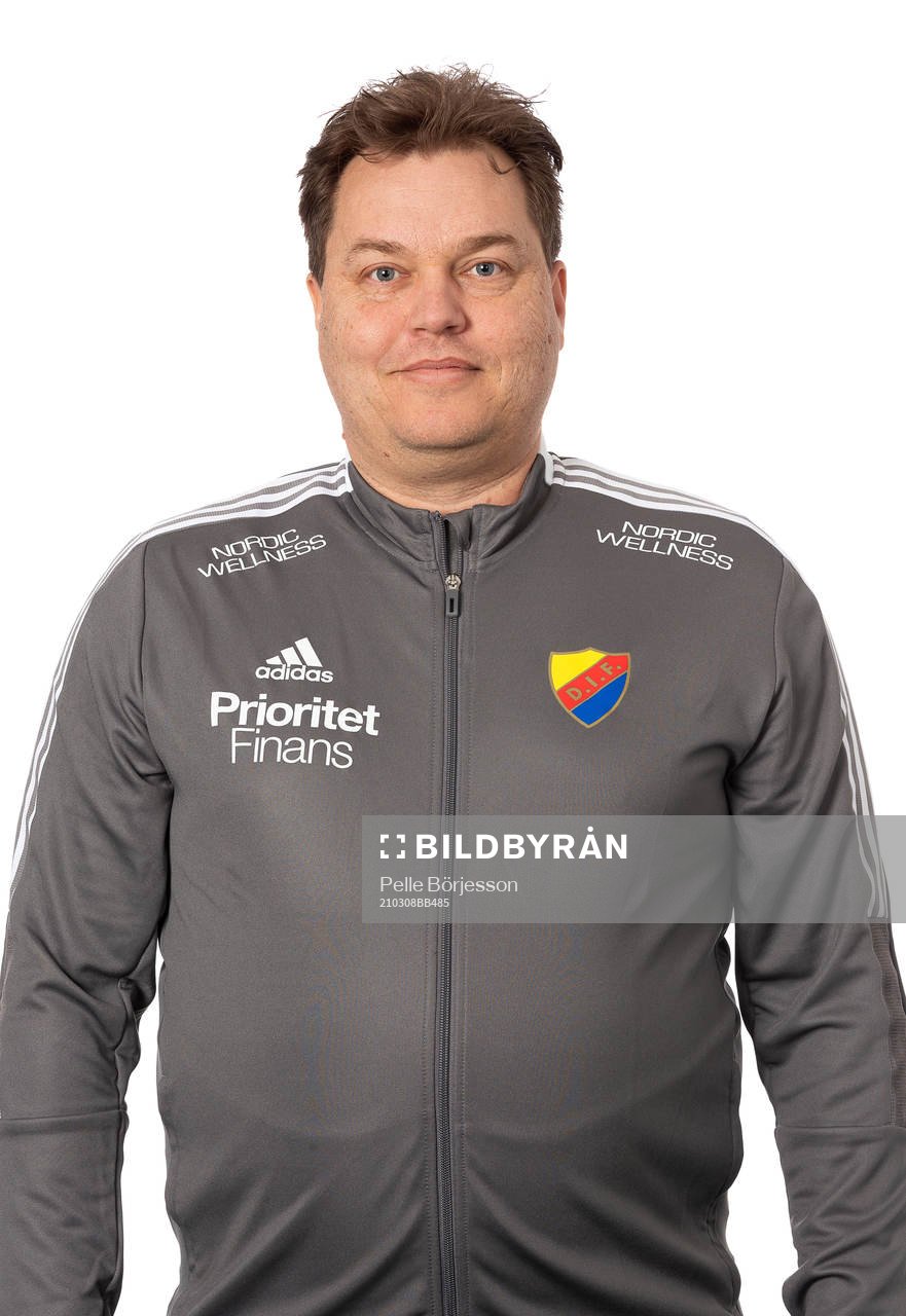 Djurgårdens team manager Mikael Söderman