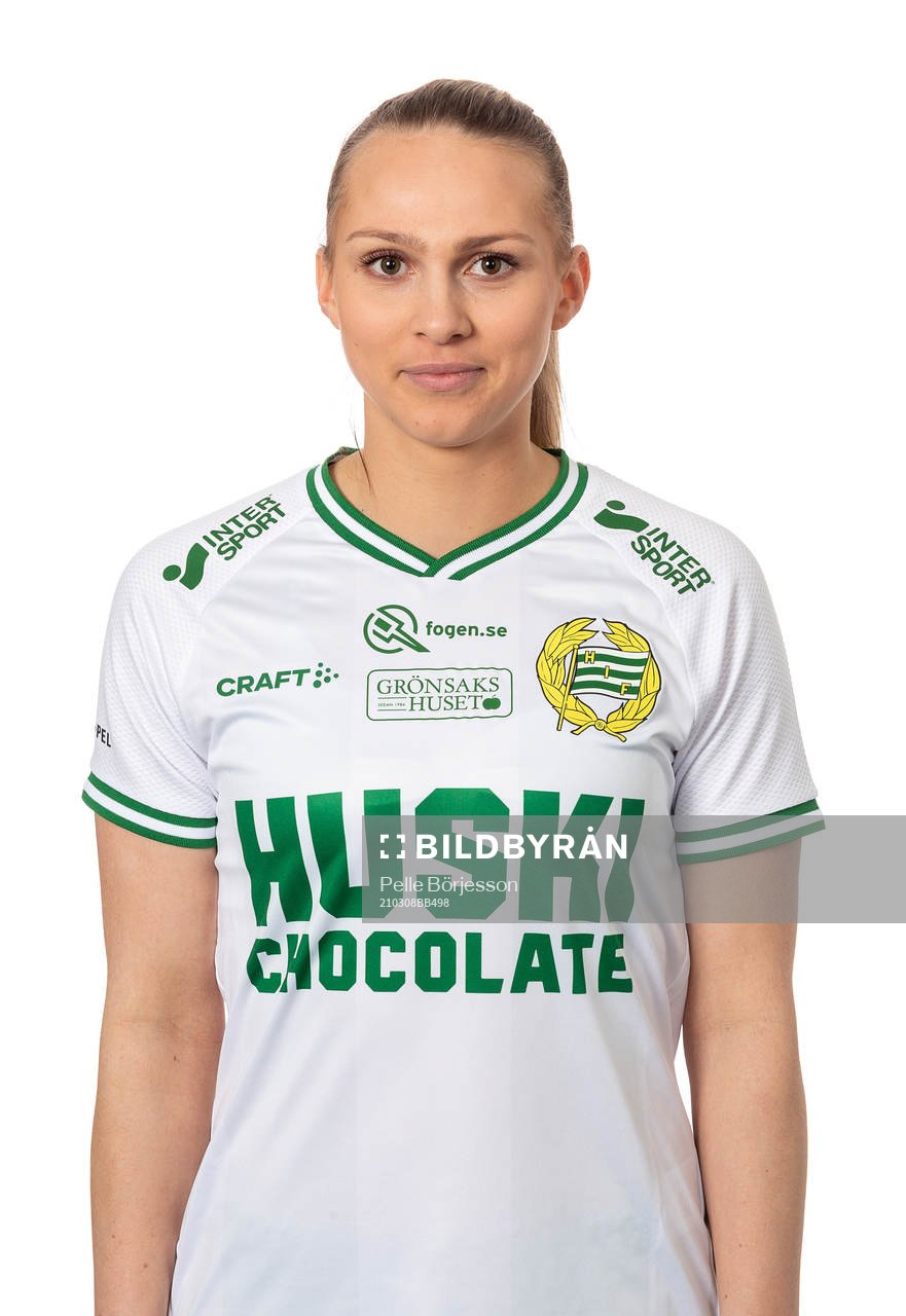 Hammarbys Frida Thörnqvist poserar för ett porträtt den 8 mars 2021 i Stockholm.