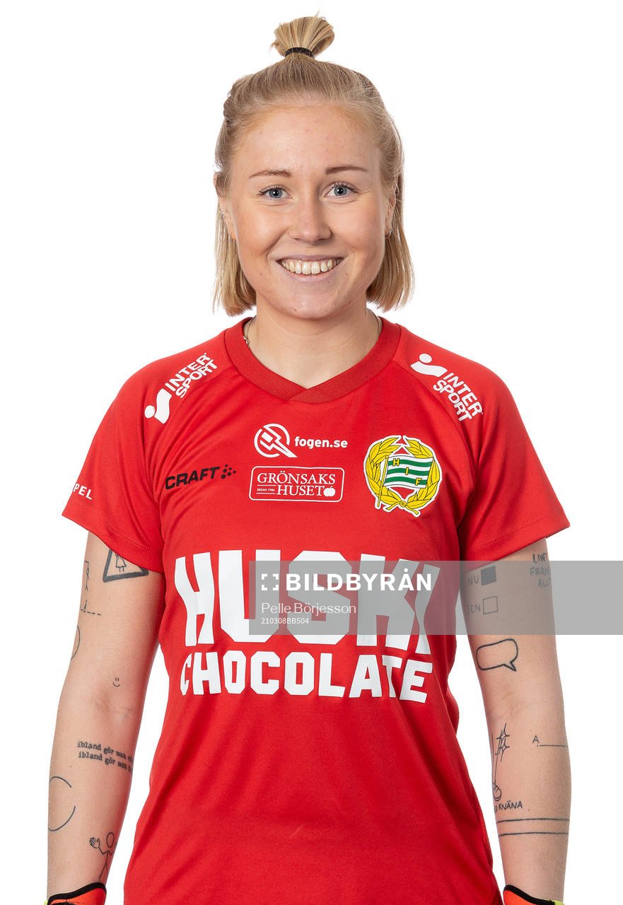 Hammarbys målvakt Jonna Andersson