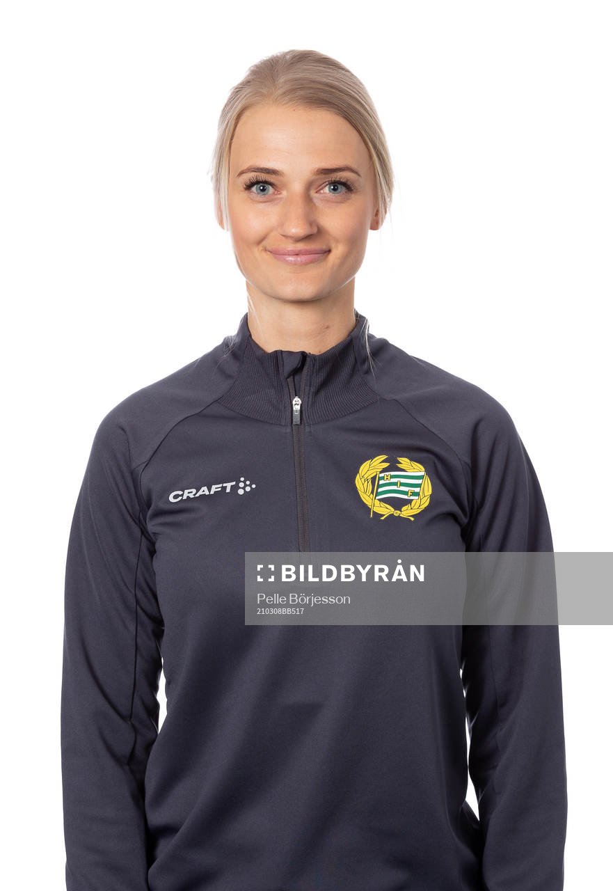 Hammarbys fysioterapeut Lynn Carlsson
