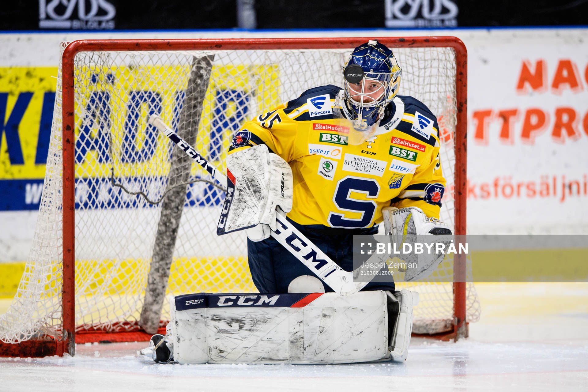 Södertäljes målvakt Jussi Rynnäs