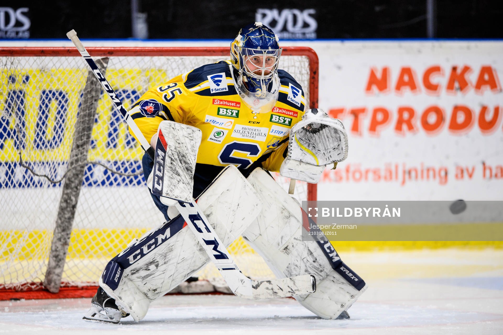 Södertäljes målvakt Jussi Rynnäs