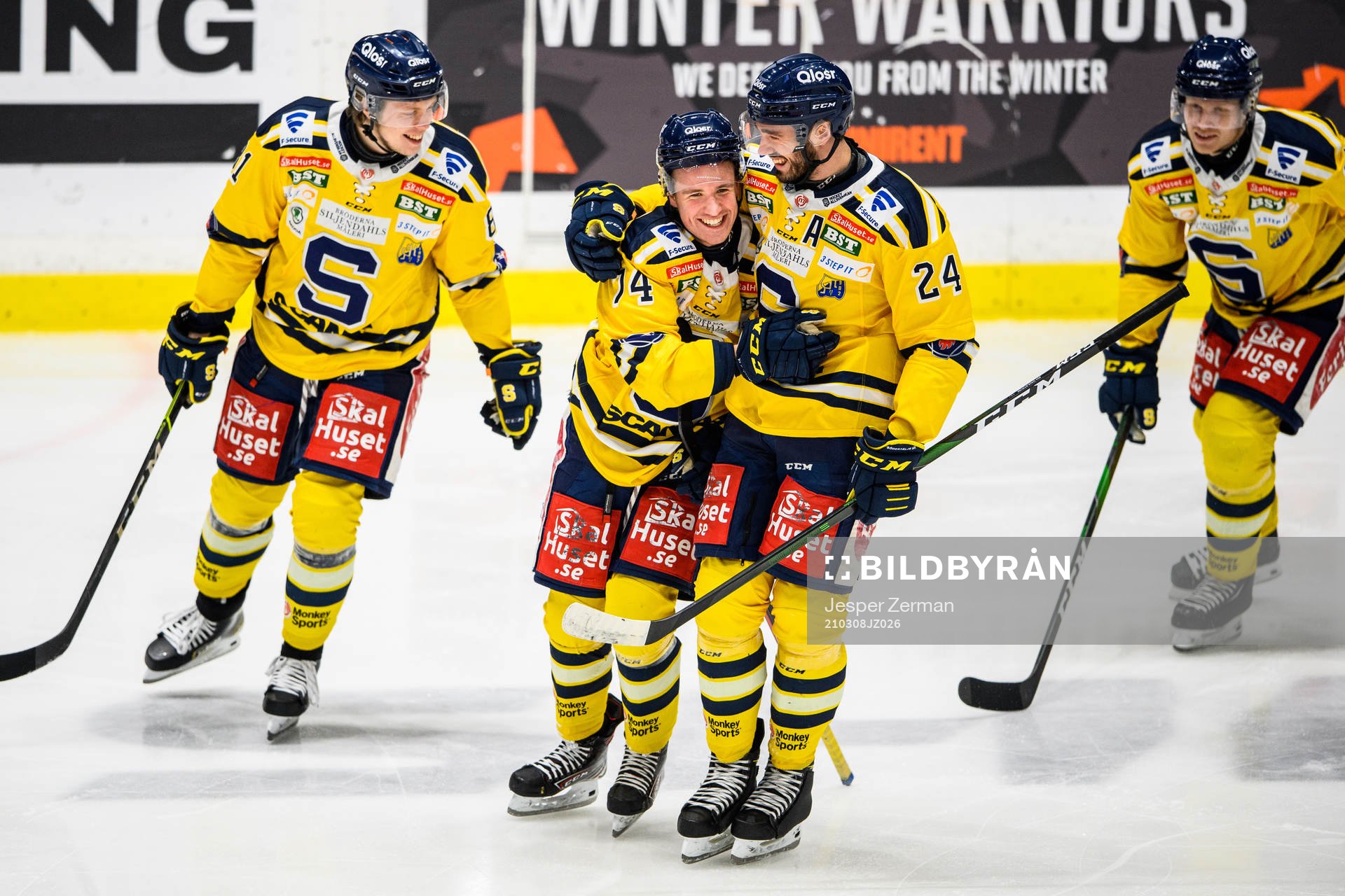 Södertäljes Rasmus Kahilainen (m) och Jacob Dahlström