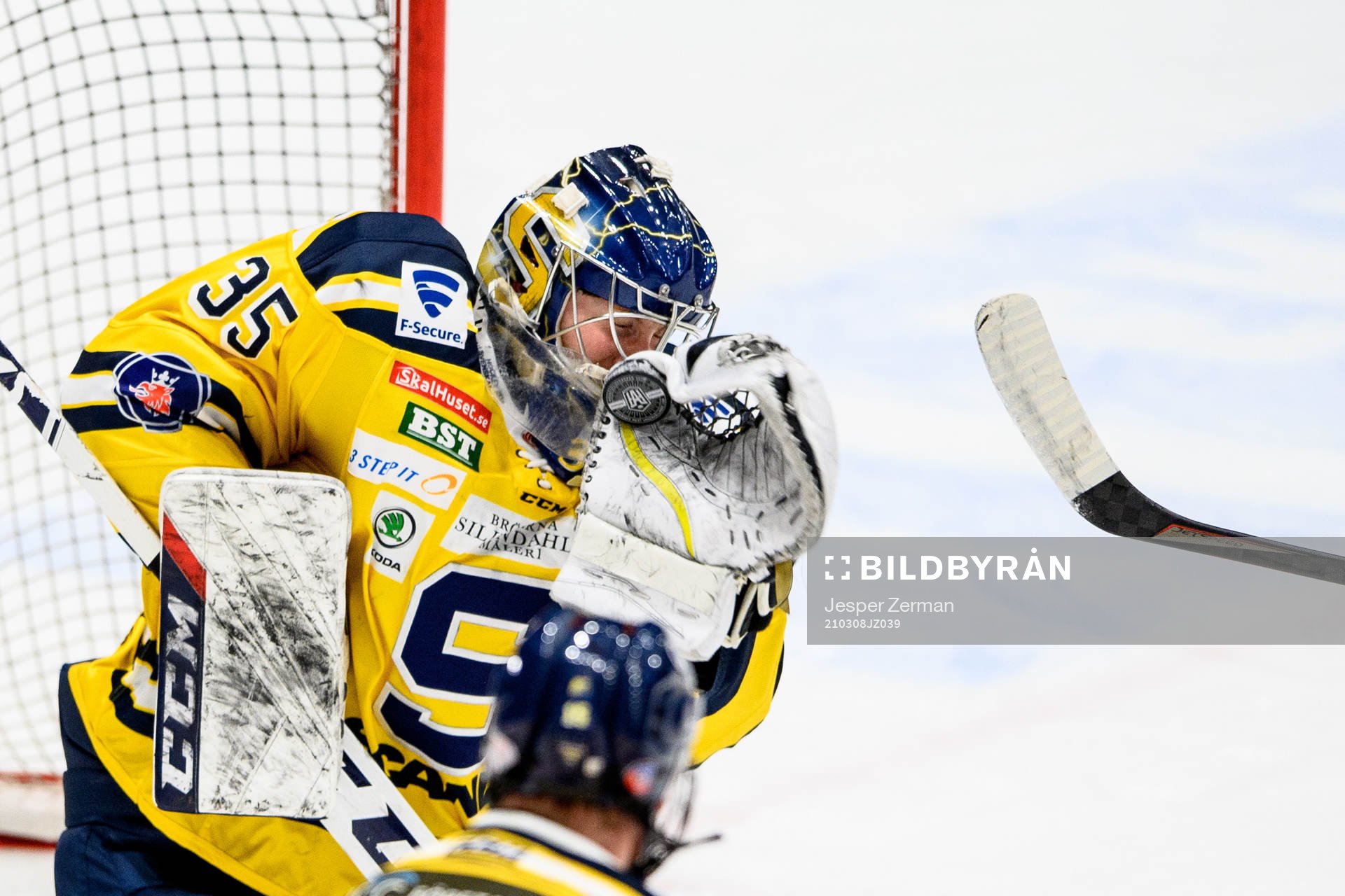Södertäljes målvakt Jussi Rynnäs