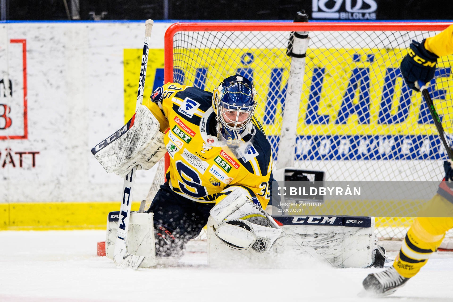 Södertäljes målvakt Jussi Rynnäs