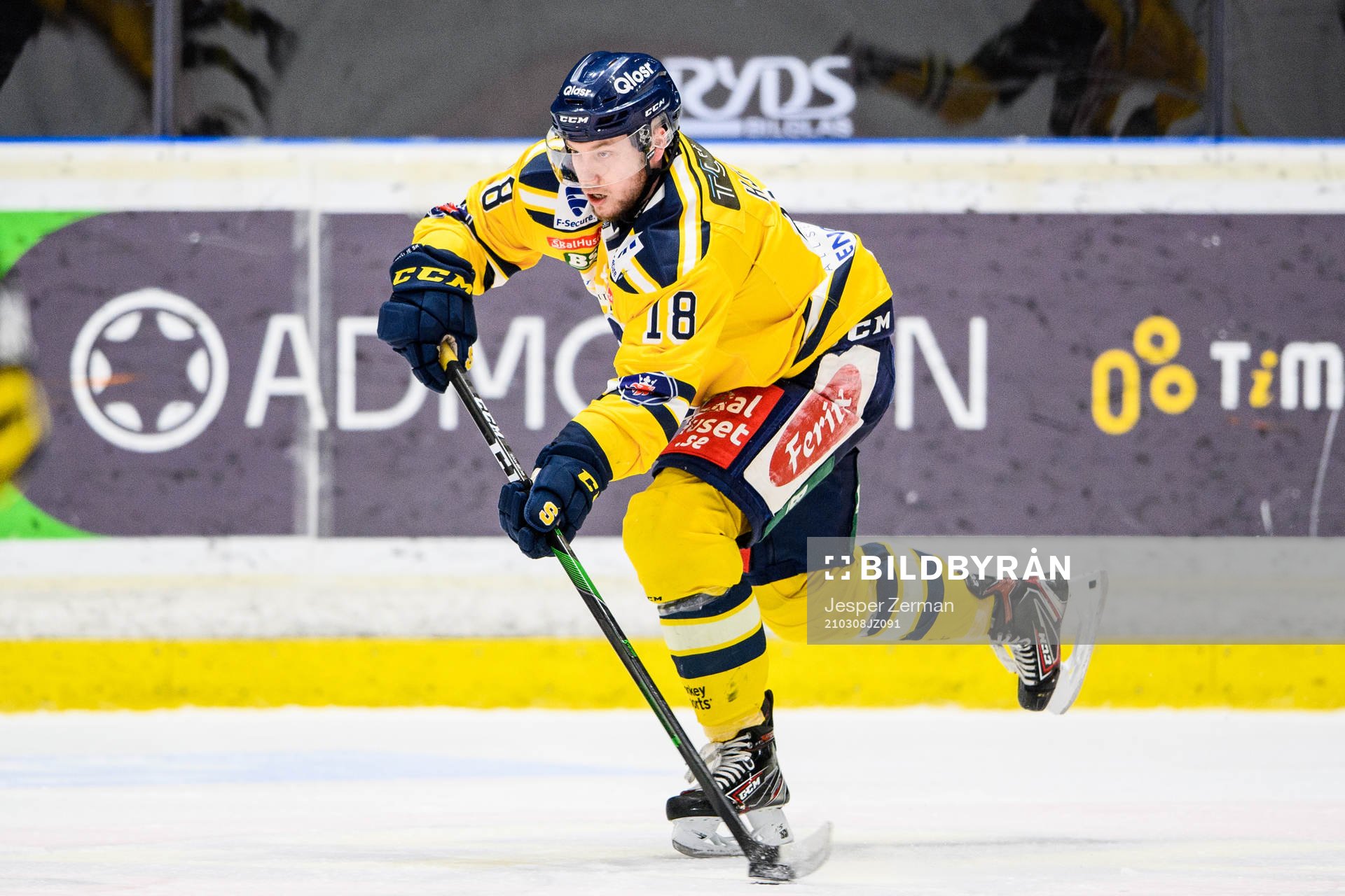 Södertäljes Andreas Hjelm