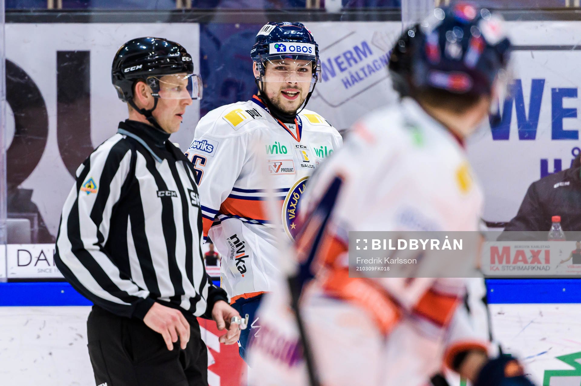 Växjös Brendan Gaunce blir utvisad