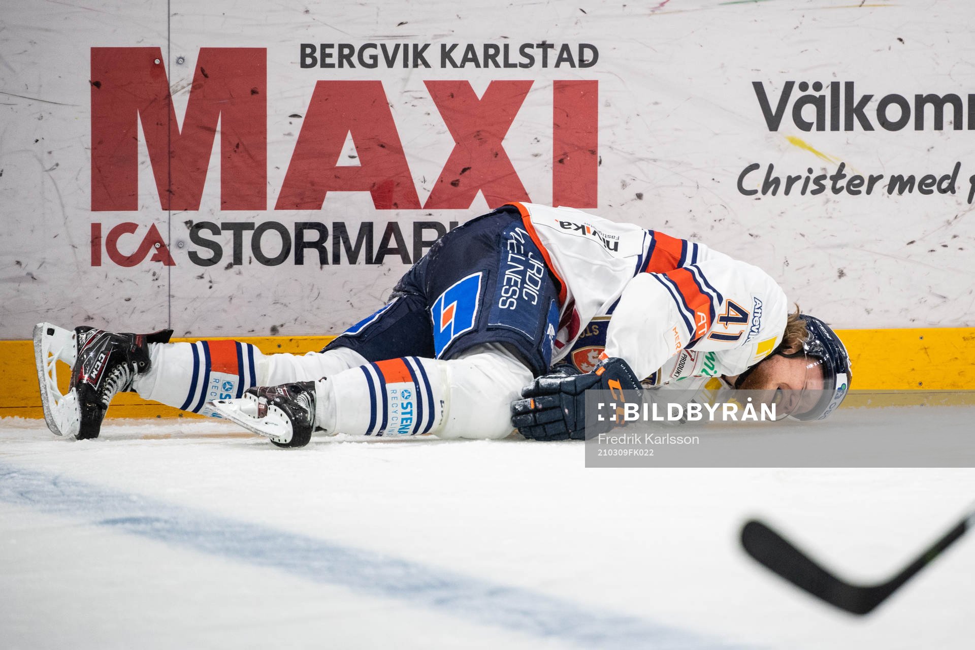 Växjös Ludvig Nilsson har ont