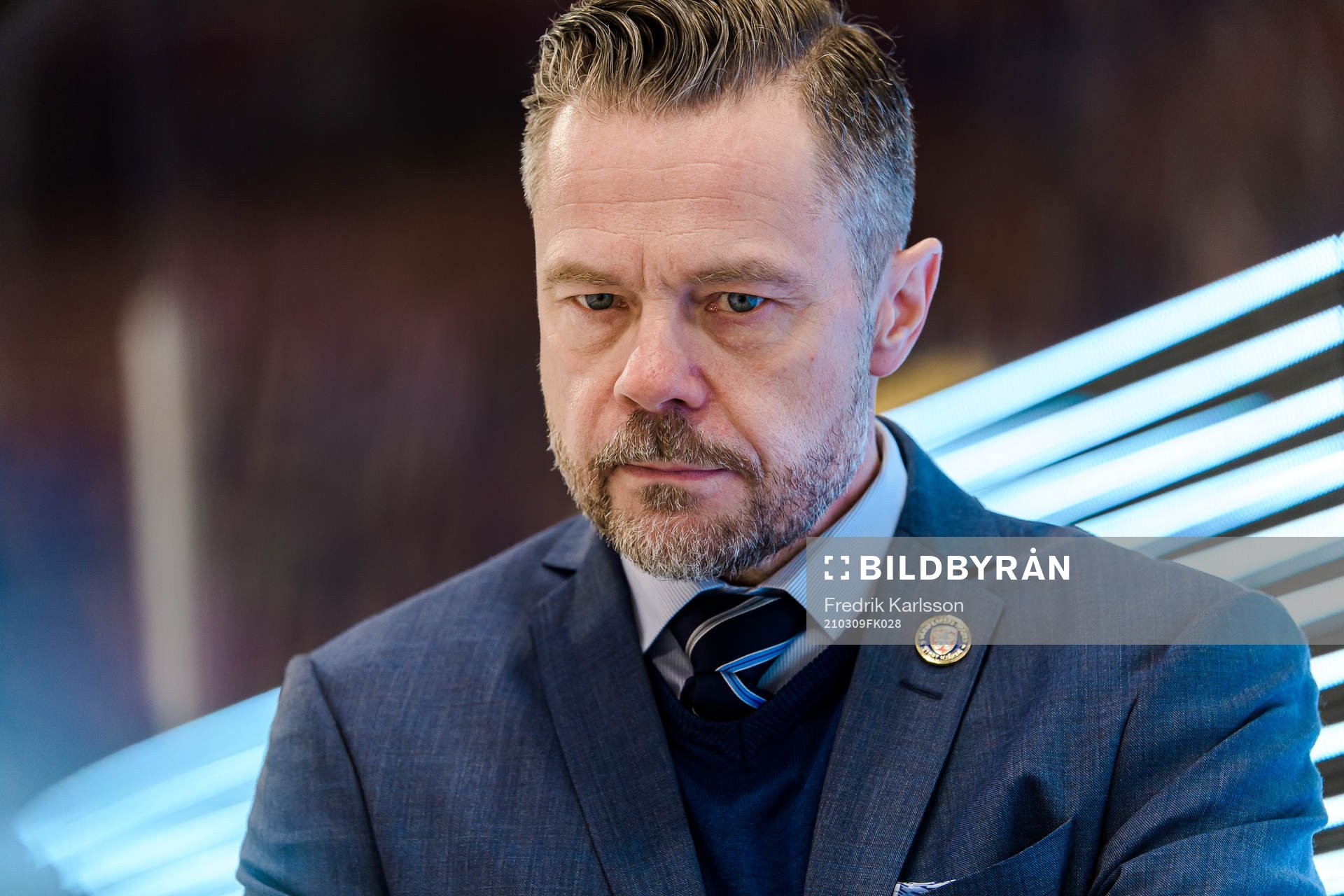 Växjös assisterande tränare Fredrik Hellgren