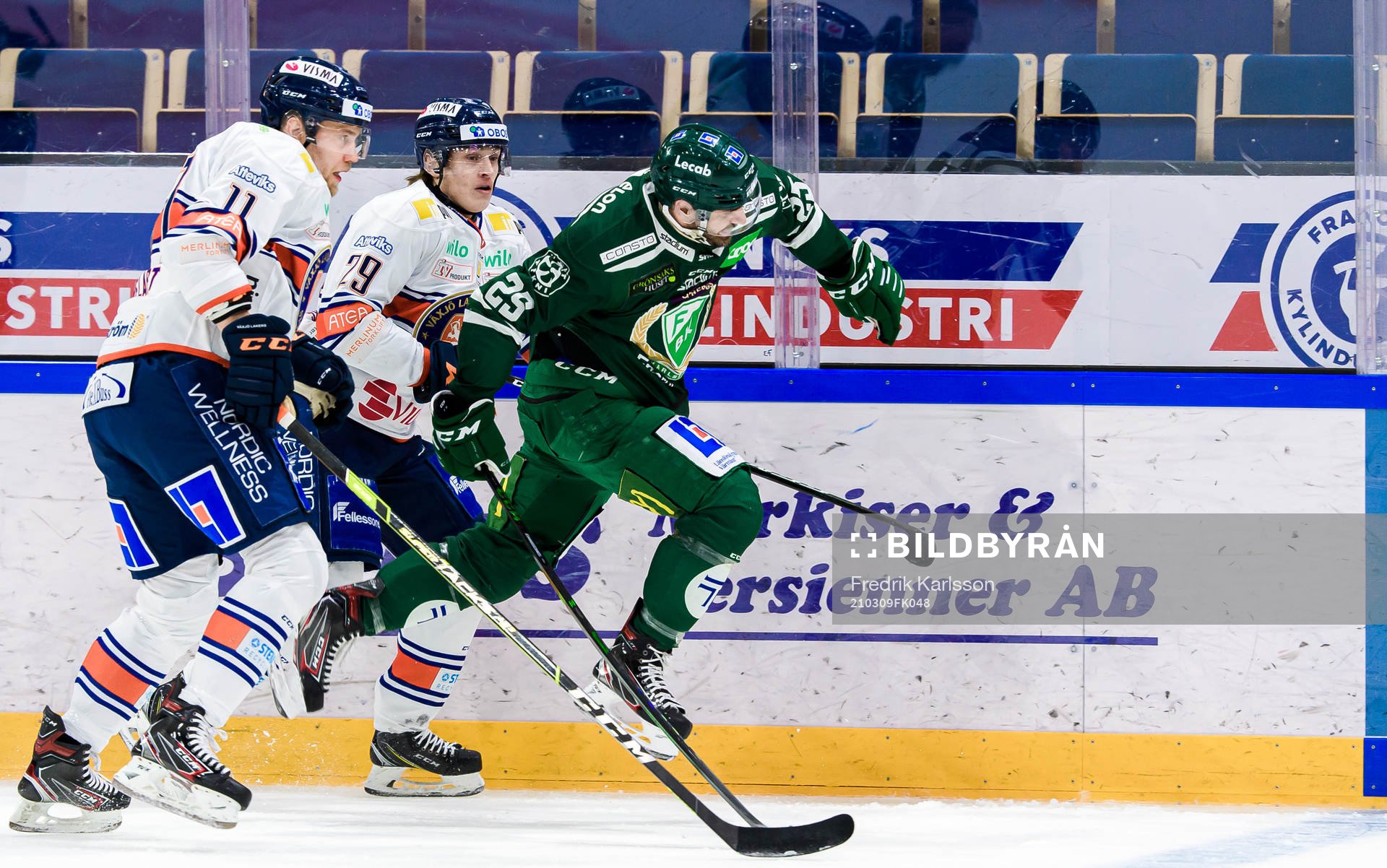 Växjös Ilari Melart och Pontus Holmberg