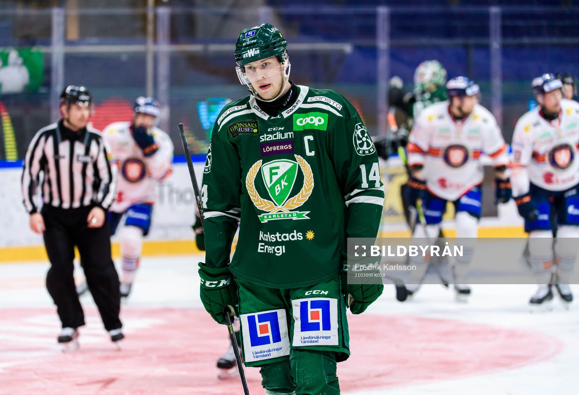 Färjestads Victor Ejdsell deppar