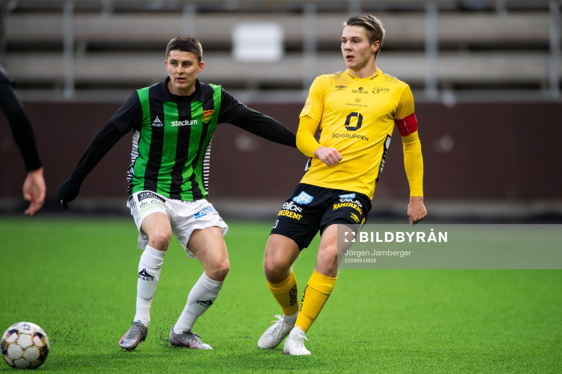 GAIS Johan Andersson och Elfsborgs Gustav Broman