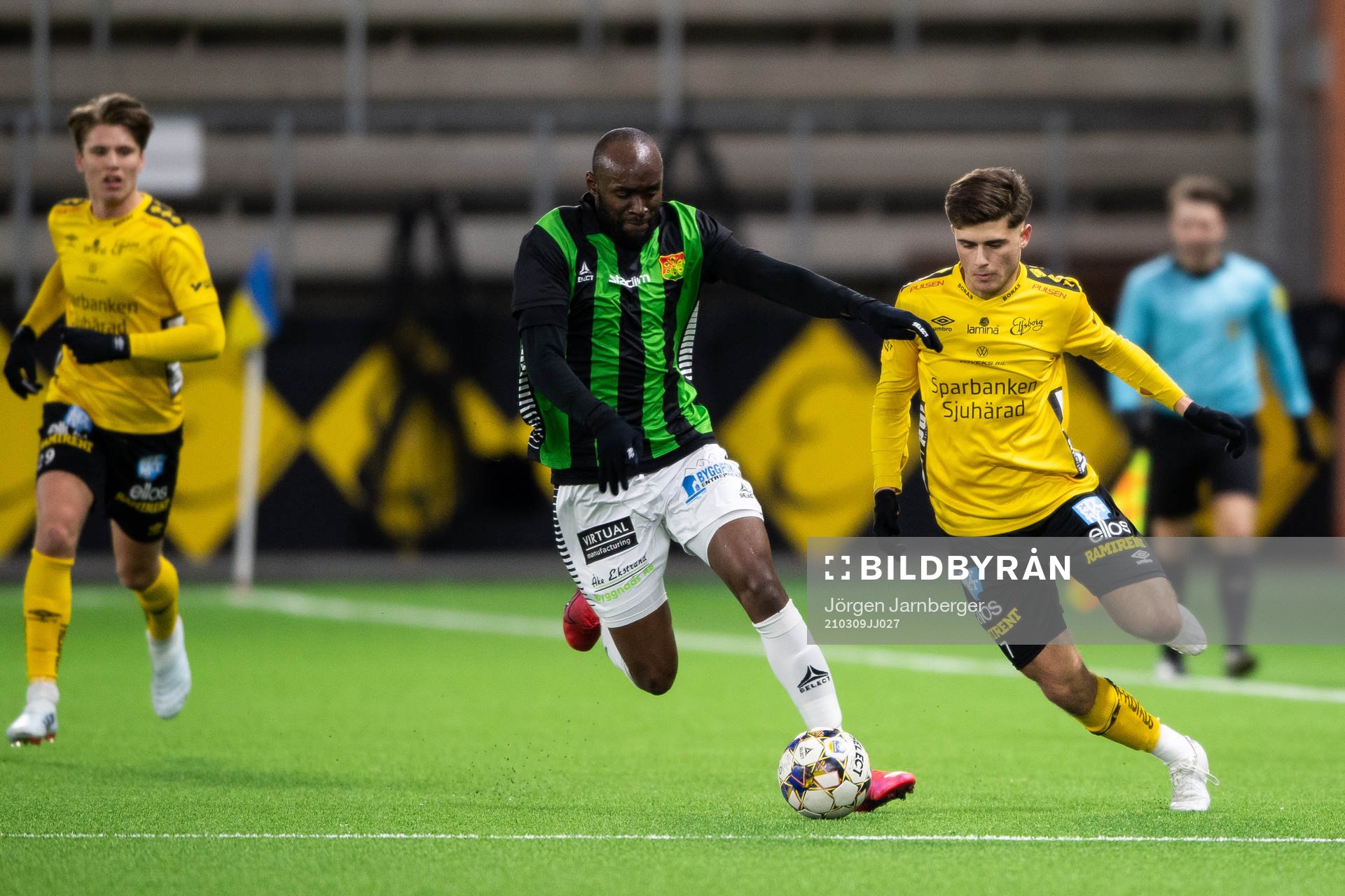 GAIS Boris Lumbana och Elfsborgs Besfort Zeneli