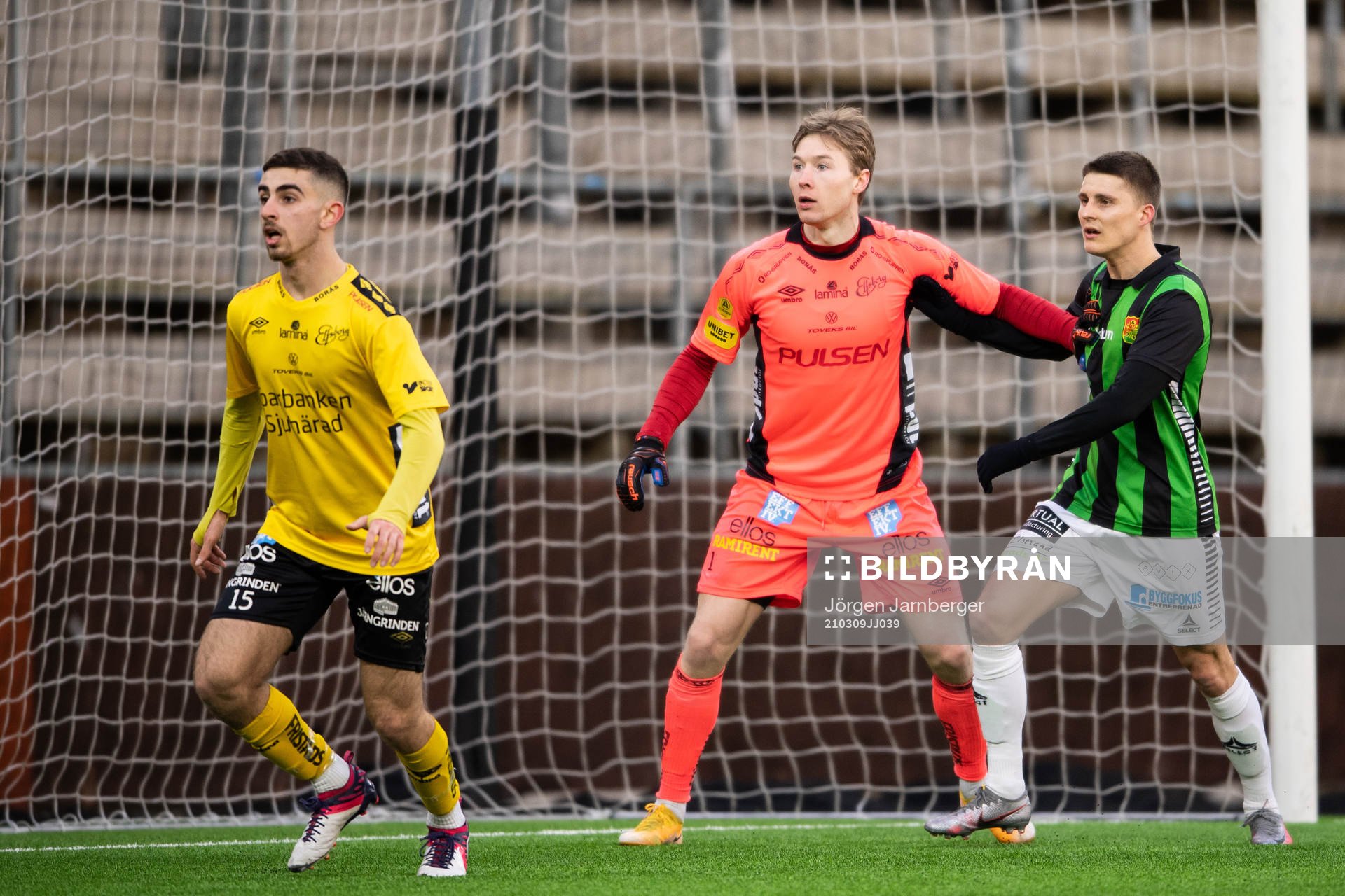 Elfsborgs Johannes Abdulahad och Mathias Lønne Dyngeland