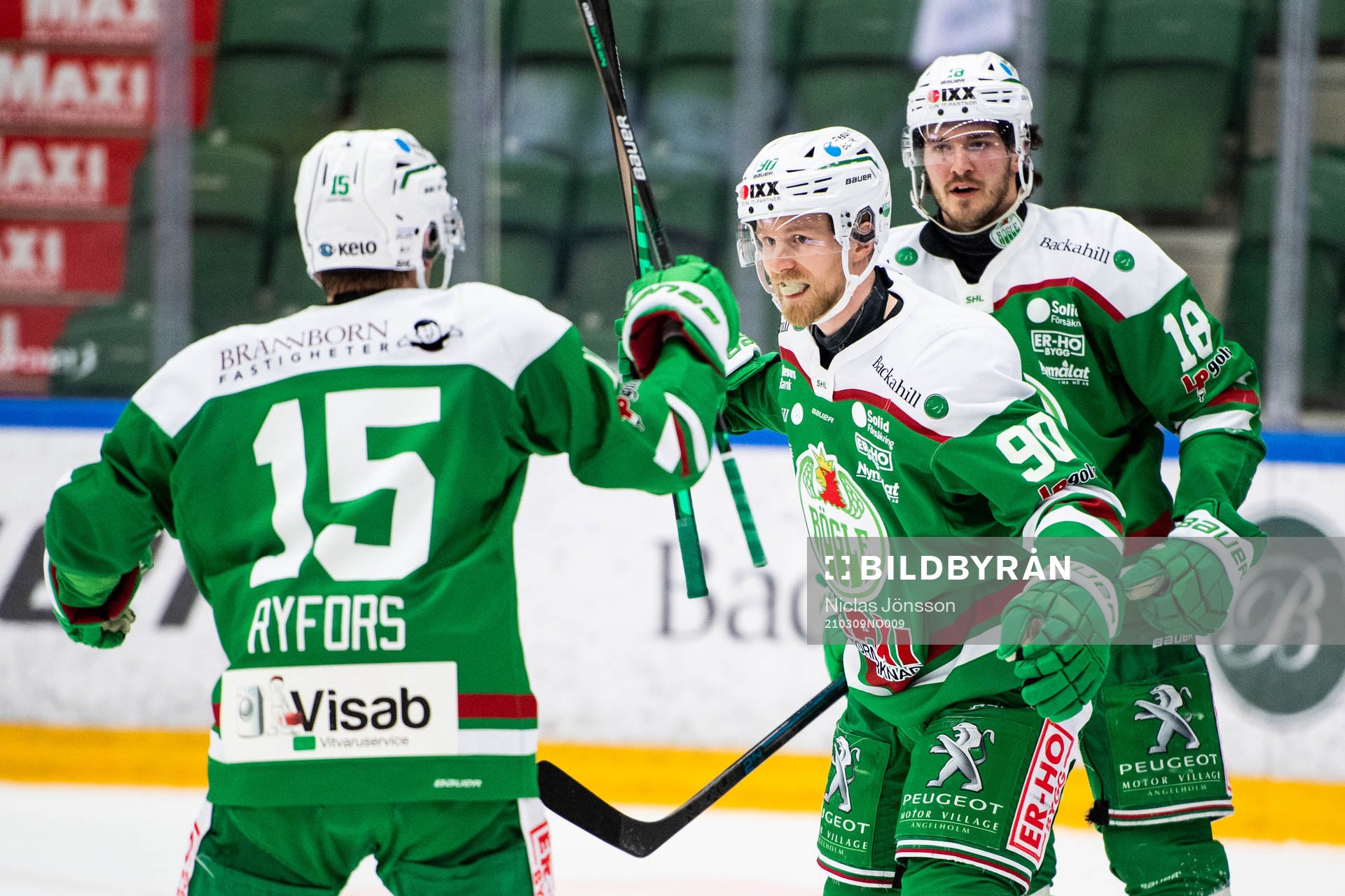 Rögles Ted Brithén jublar