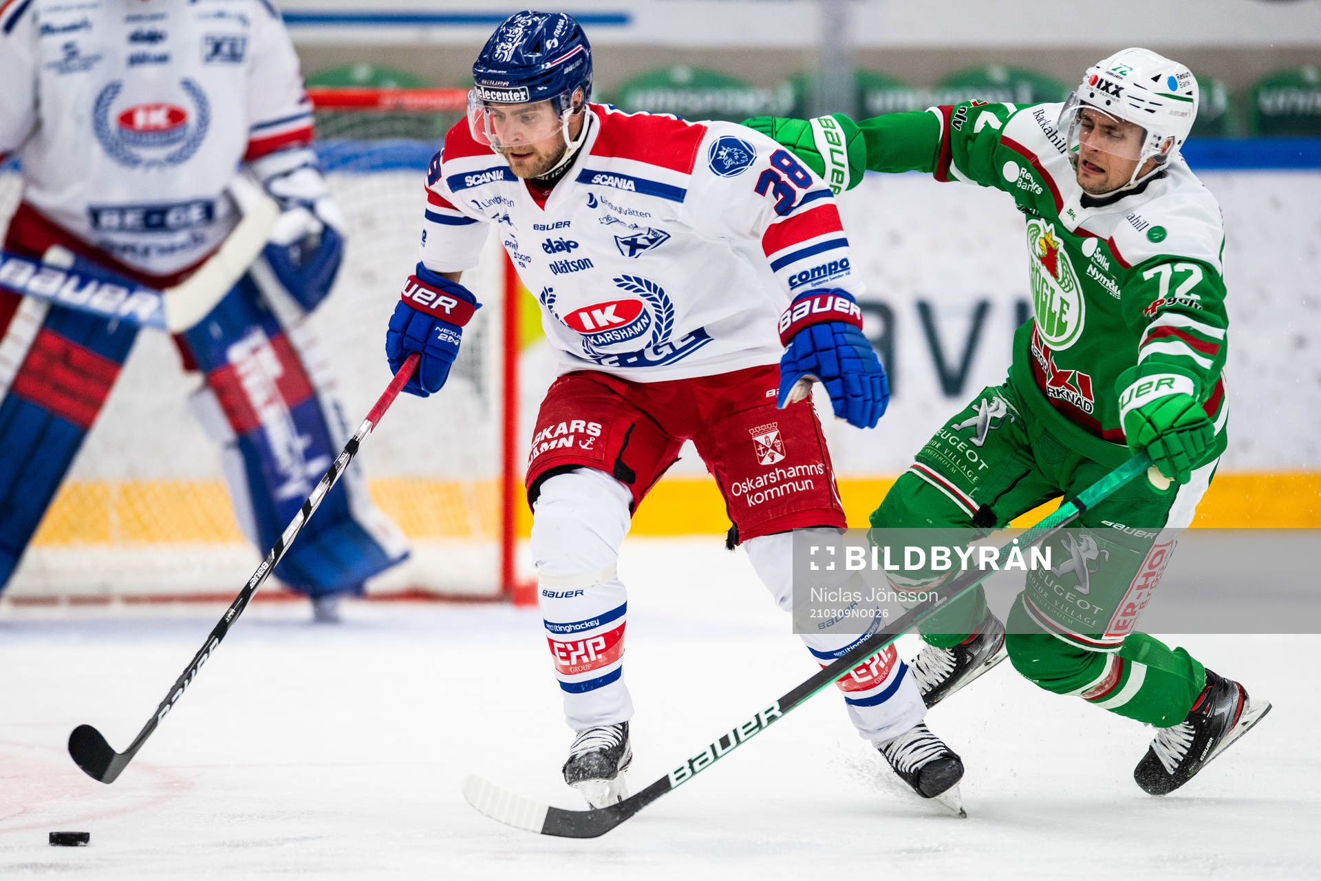 Oskarshamns Nichlas Torp och Rögles Daniel Zaar