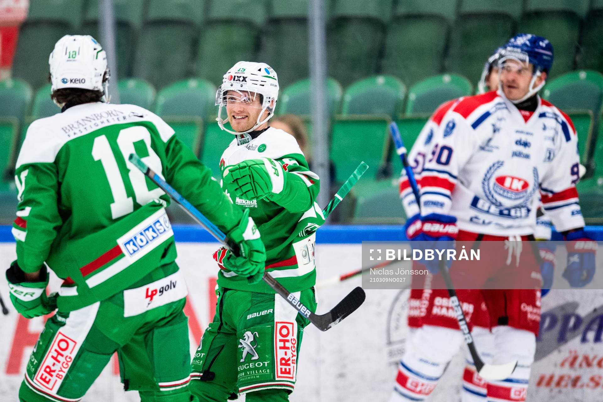 Rögles Simon Ryfors jublar