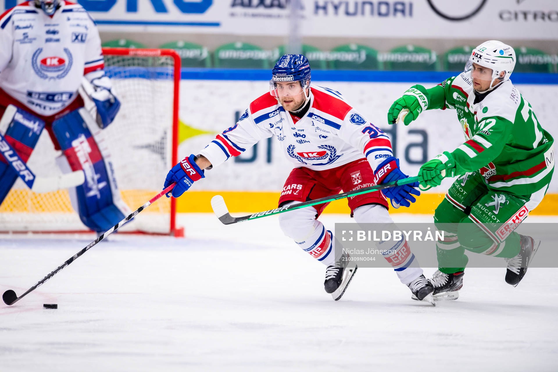 Oskarshamns Nichlas Torp  och Rögles Daniel Zaar