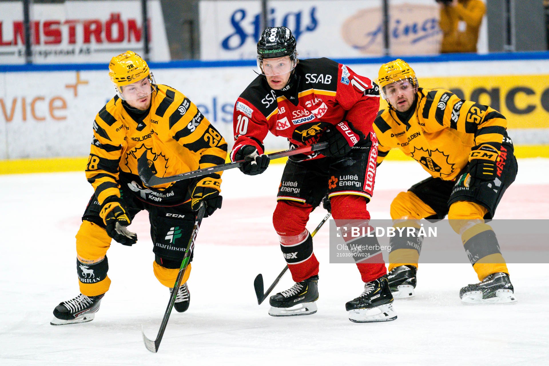 Luleås Einar Emanuelsson och Skellefteås Jesper Frödén