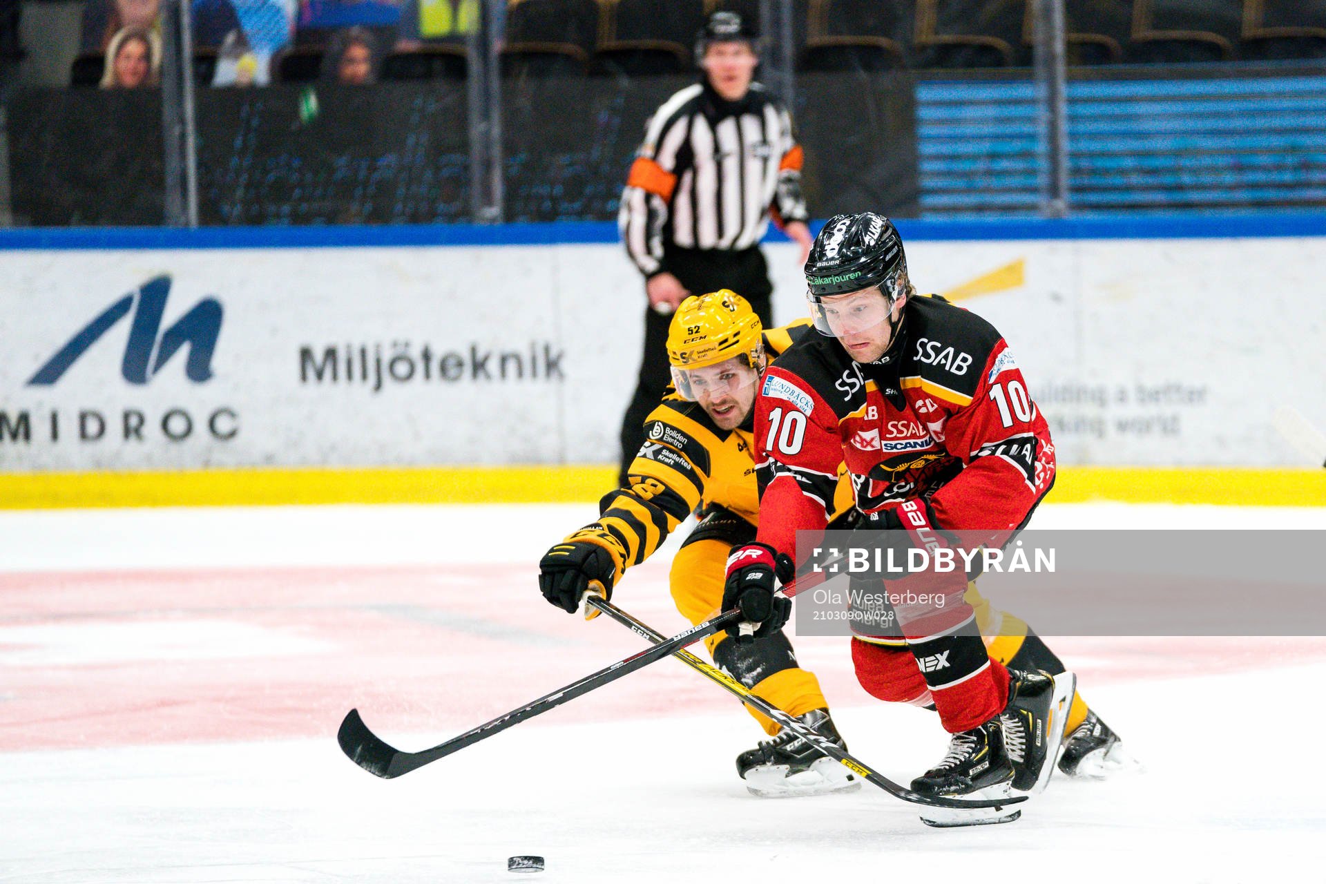 Luleås Einar Emanuelsson och Skellefteås Arvid Lundberg