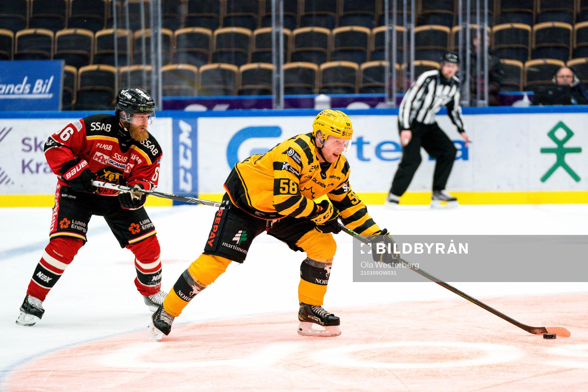 Skellefteås Oskar Nilsson och Luleås Linus Klasen