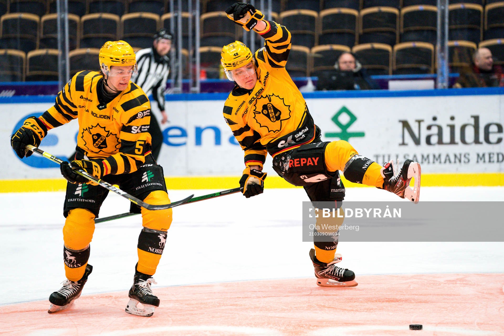 Skellefteås Philip Broberg och Jonatan Berggren